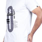 Zavrariq Men's Premium Printed Cotton T-Shirt - White
