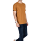 ZAVRARIQ Men's Premium Solid Cotton T-Shirt – Half Sleeve Round Neck | Rust Brown