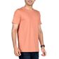 ZAVRARIQ Men's Premium Solid Cotton T-Shirt – Half Sleeve Round Neck | Peach