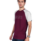 Zavrariq Men's Premium Cotton Short Sleeve T-Shirt - Maroon