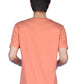 ZAVRARIQ Men's Premium Solid Cotton T-Shirt – Half Sleeve Round Neck | Peach