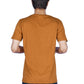 ZAVRARIQ Men's Premium Cotton Graphic Print T-Shirt – Half Sleeve | Brown